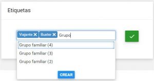 Cree Tags en pocos segundos en Tracker CRM